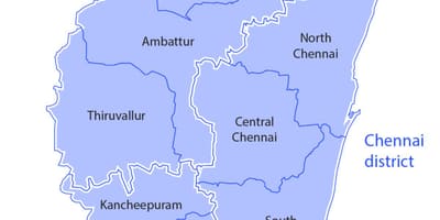 Həddi chennai xəritə