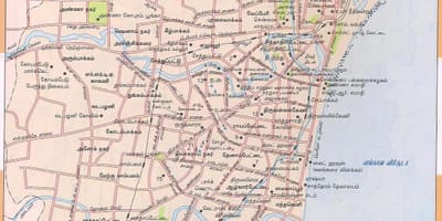 Marşrut xəritəsi Chennai