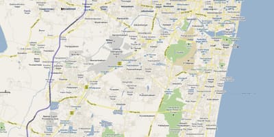 Marşrut xəritəsi Chennai