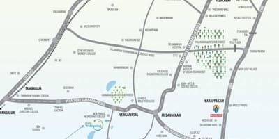 Medavakkam Chennai xəritə